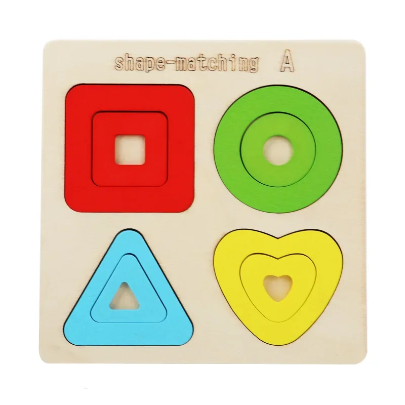 Jouets en bois XO itment-tac-toe pour enfants, entraînement à la pensée logique, double jeu de table coule, vente en gros