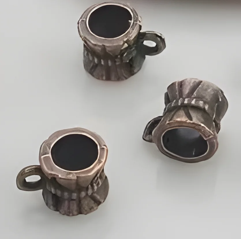 

50pcs 6x9mm,hole 1mm Alloy matel antiqued copper bail connector HWG1924