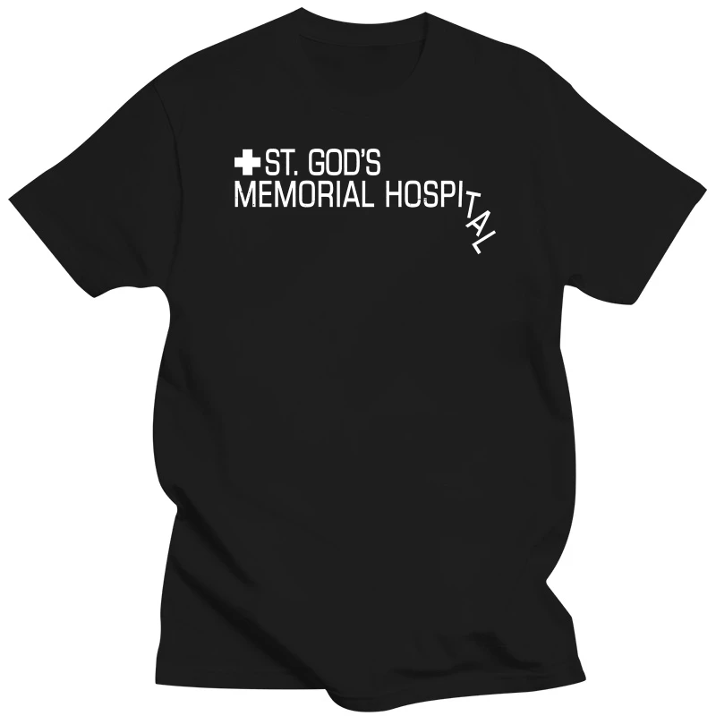 Summer new  Idiocracy T-Shirt St. God's Hospital Sizes S M L XL 2XL 3XL 4XL