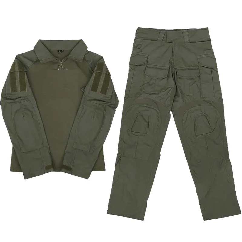 G3 Tactical Pants Men Gen3 Tops Combat Shirts Outdoor Training Camping Suits Camouflage Filed Trousers Hiking Hunting Clothes