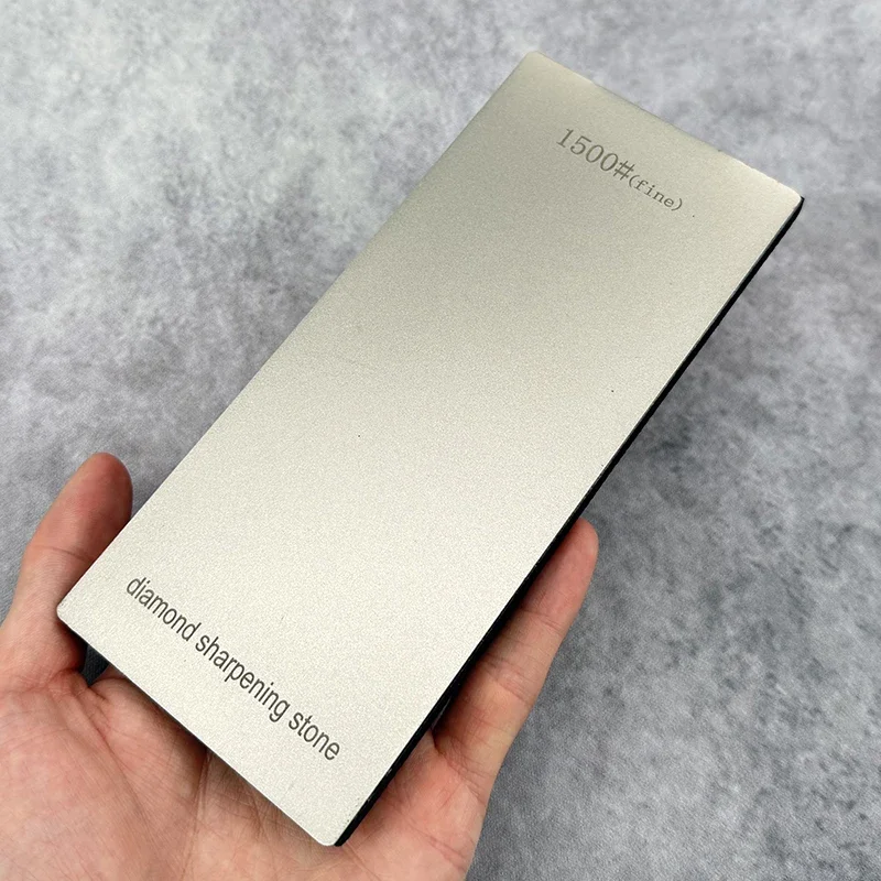 Picture 6: 3PCS Thick Anti-slip Base Large Diamond Whetstone Outdoor Portable Sharpening Stone Household Diamond Sharpener Board Hot Set