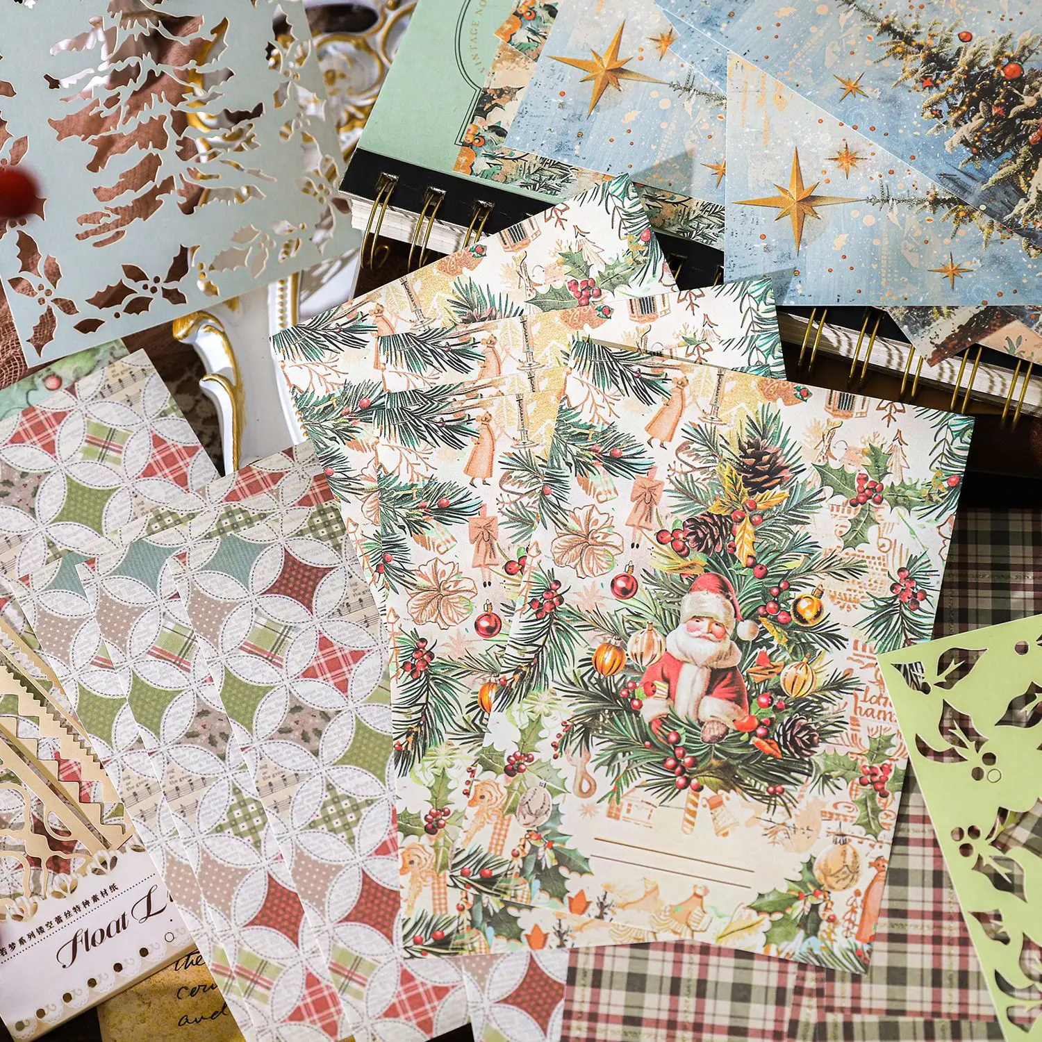 28pcs/lot Memo Pads Material Paper such a dream of floating life Junk Journal Scrapbooking  Retro Background Decoration Paper