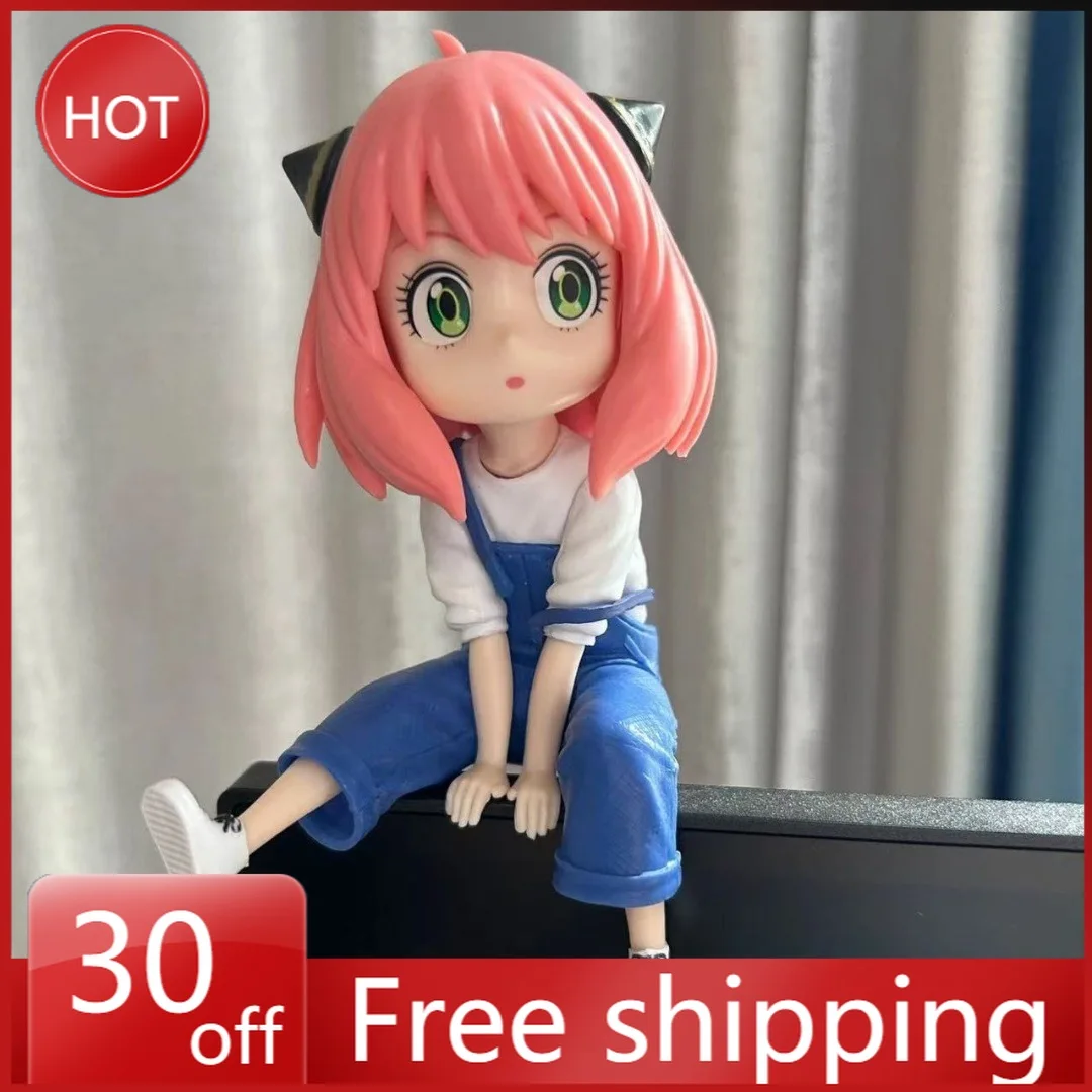

10cm Spy×family Figurine Anya Forger Anime Action Figure Office Desktop Decorations Anime Peripherals Birthday Gifts Kids Toys