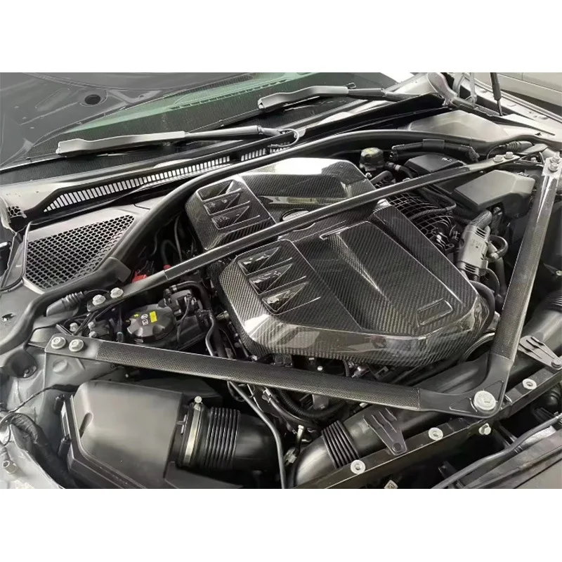 

Fengxuan For BMW G80 G82 G83 G87 2021 Carbon Fiber Engine Cover Hood
