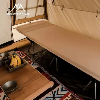 माउंटेनहाइकर मार्चिंग बेड कैम्पिंग पोर्टेबल ट्रैवल आउटडोर सिंगल पर्सन हाइकिंग स्लीपिंग बेड फोल्डिंग बेड 7075 एल्युमीनियम मिश्र धातु 8 best sales शिविर बिस्तर - №8