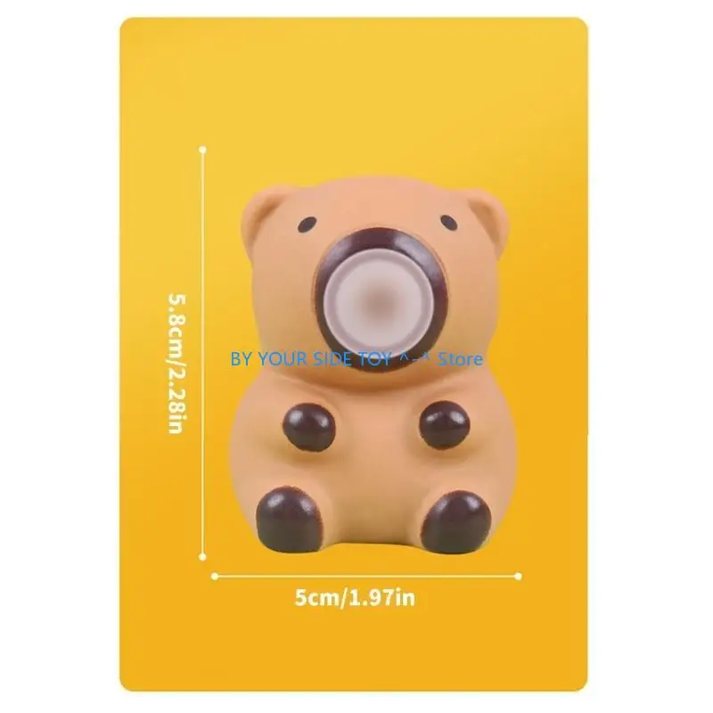 Tính mới thổi bong bóng capybara bức tượng đồ chơi đồ chơi mới lạ