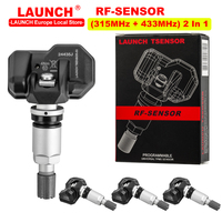 LAUNCH X431 Sensor 2 in 1 RF-Sensor 315MHz/433MHz TPMS Tire Repair Tools Scanner TSGUN Tire Pressure Sensors Tester Programming
