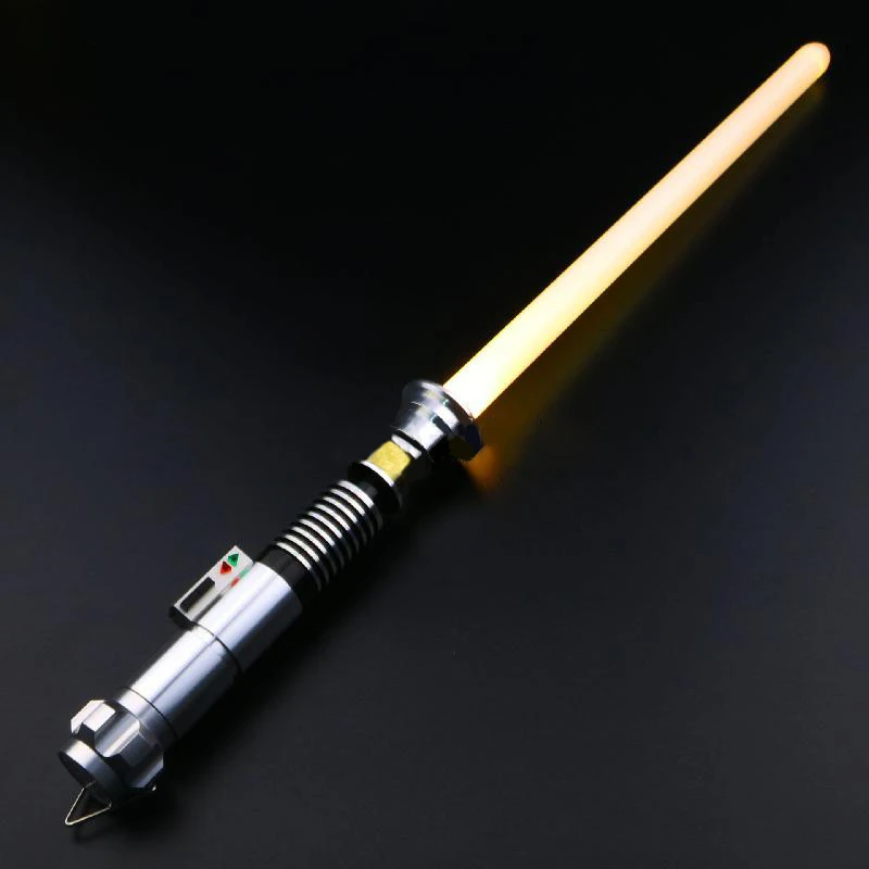 

Luke EP6 RGB Lightsaber Smooth Swing Laser Control Box Skywalker 10 Soundfonts Glossy Metal Handle Cosplay Toy Gift