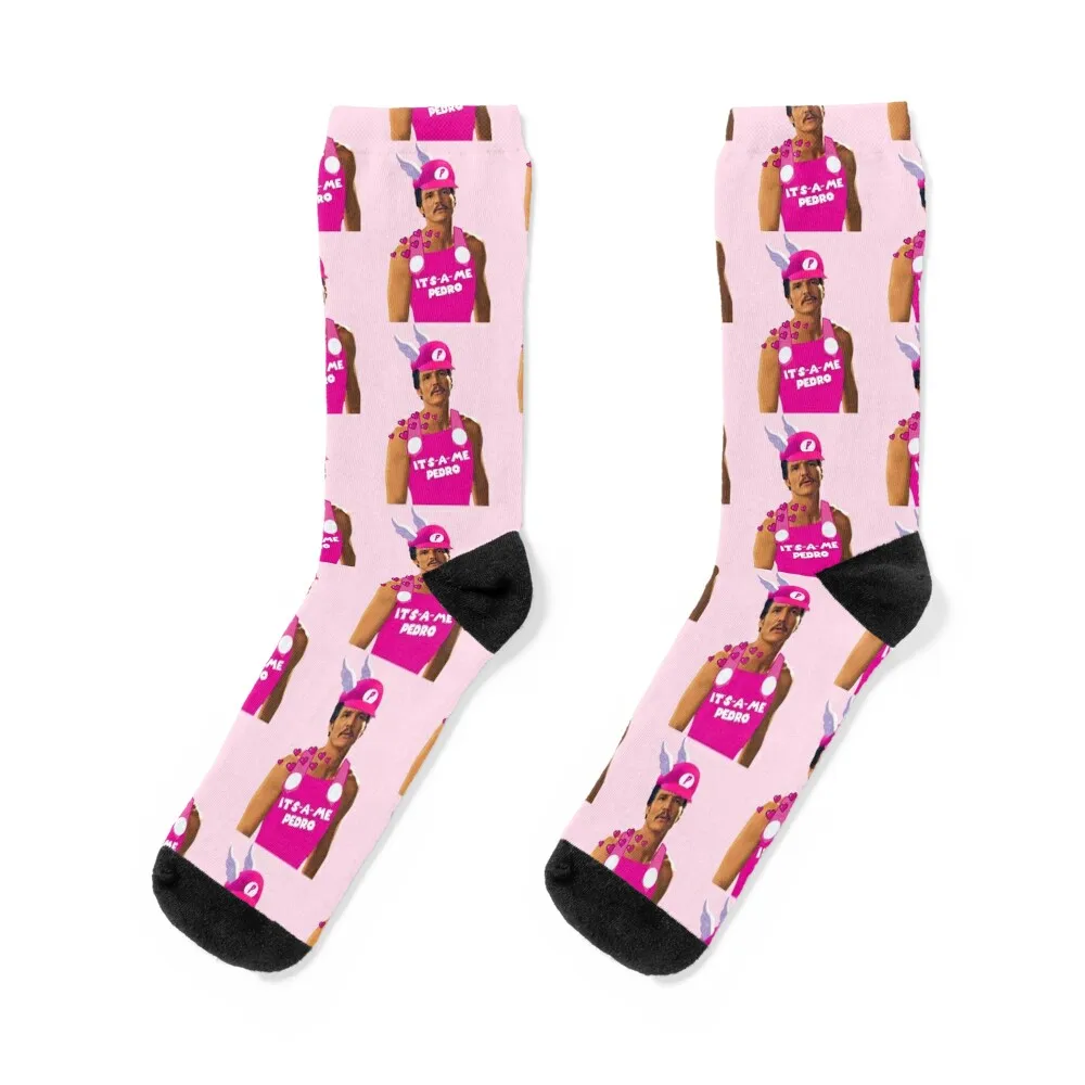 

It’s a me Pedro Socks winter gifts christmas gift sports and leisure new year Socks Men Women's