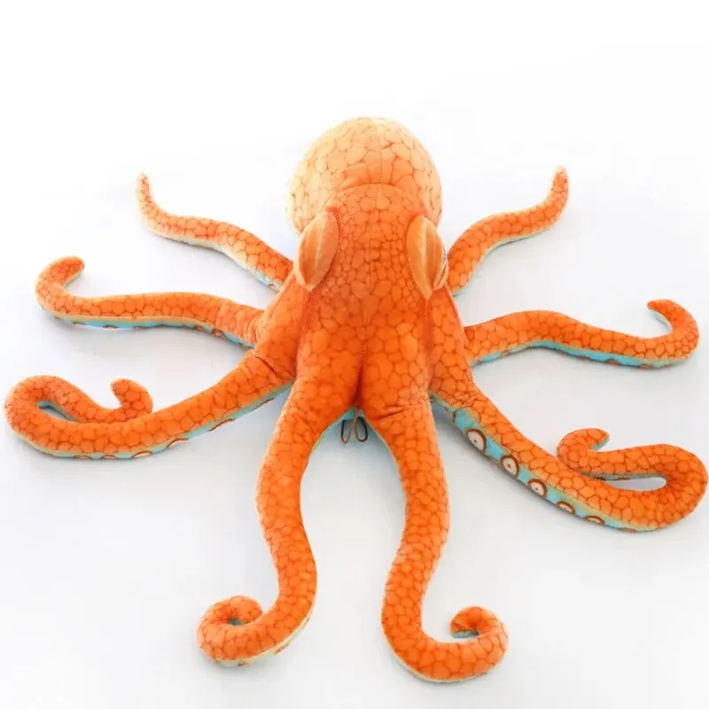 Stunning Lifelike Octopus Plush Toys Stuffed High Quality Simulated Squid Marine Animal Doll Xmas Gift for Kids Room Car Decor