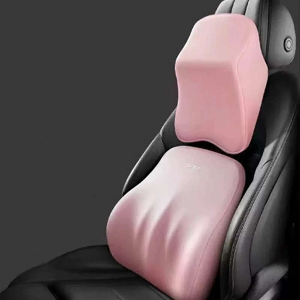 

Ergonomic Car Neck Pillow Anti-fatigue Adjustable Breathable Car Headrest Soft Universal Protective Lumbar Support Home