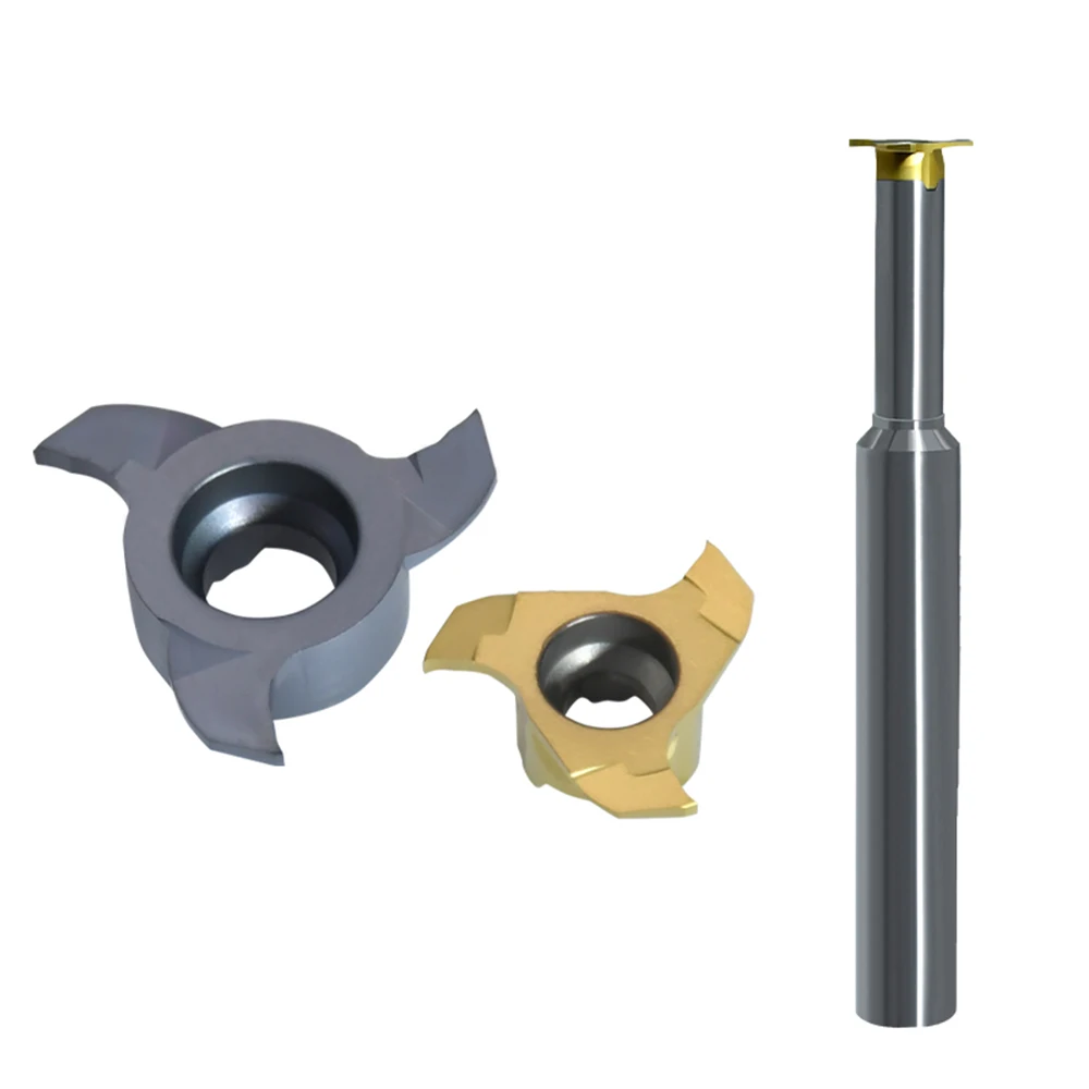 Imagem -02 - Carbide t Slot Fresa Fresas de Aço Tungstênio Fresas Cnc Cortador Ferramentas Usinagem Ferramenta Coromill 327 para Sanvik Pcs