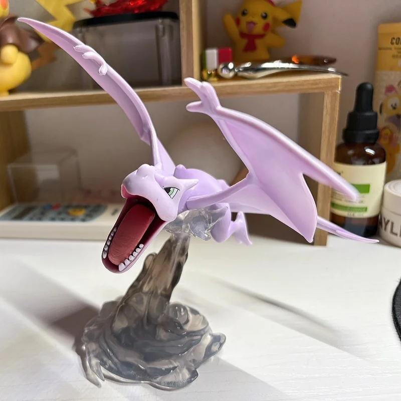 Pokemon Figure Archaeopteryx Pterodacty Cute Purple Aerodactyl Figures Model Statue Doll Collection Decoration Toy Birthday Gift