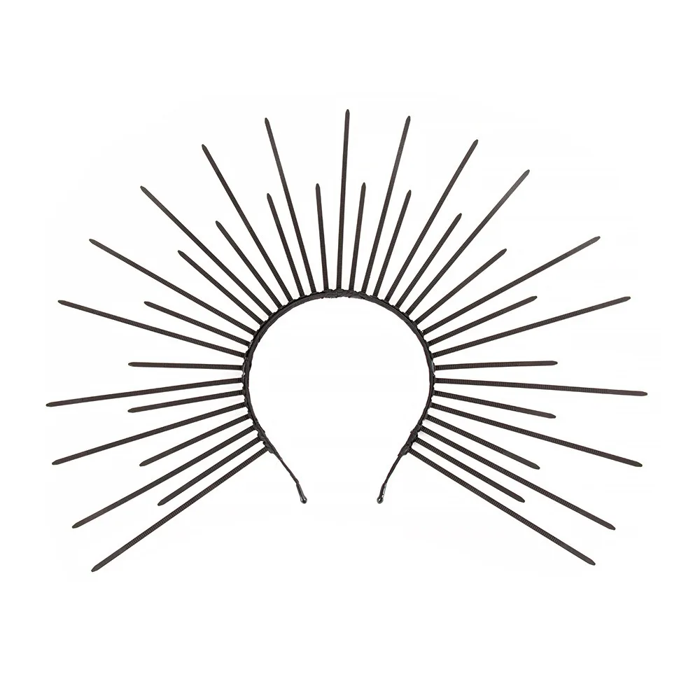 

Sun God Halo Headband Star Gold COSPLAY Hair Hoop Fashion Show Hair Accessories The Halo of the Virgin Mary Halloween Headband