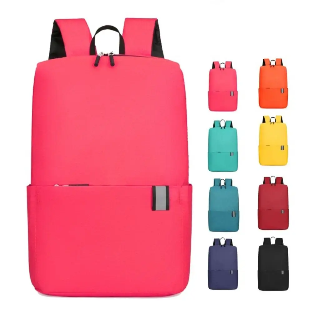 

15L Mini Men's Backpack Colorful Casual Shoulder Bag Large Capacity Fashion School Bag Travel