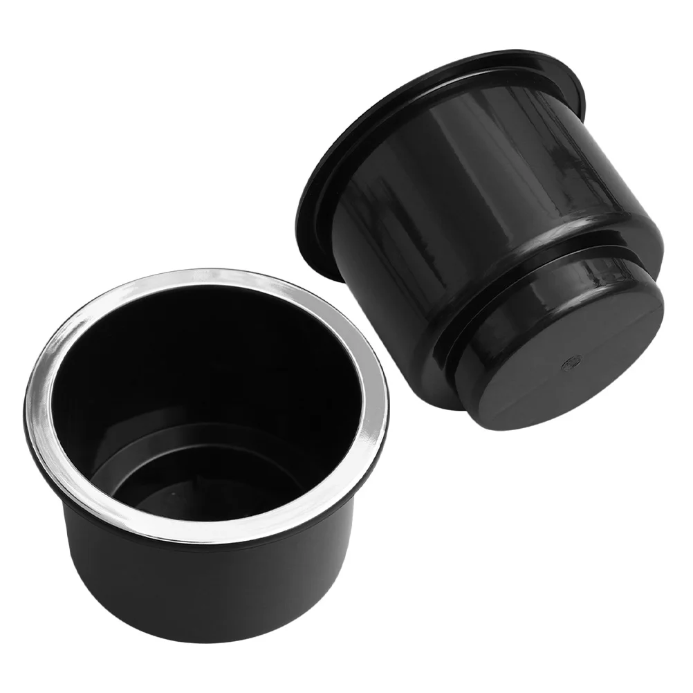

2Pcs Recessed Cup Holders for Car Stylish Universal Cup Holder Inserts Drop in Drink Holder for Boat Rv Truck Sofa Easy