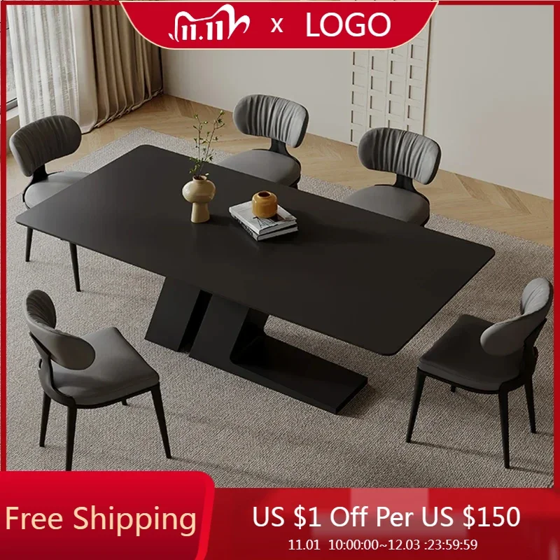 

Modern Nordic Dining Table Living Luxury Rectangle Kitchen Minimalist Dining Table Space Savers Mesa De Comedor Home Furniture