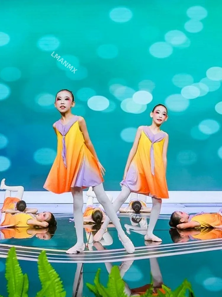 Children's choir costumes, performance costumes, modern dance dresses for primary and secondary school students