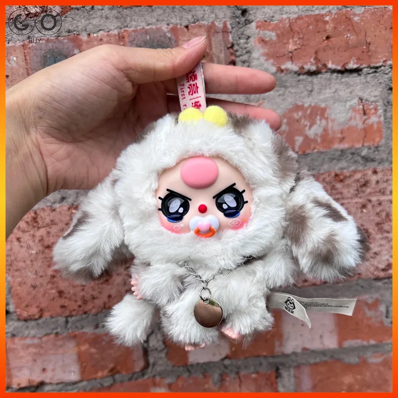 

2025 New Baby Three Cute Creative Cat Dog Plush Blind Box Pendant Toy For Trendy Blind Box Series Decoration Gifts