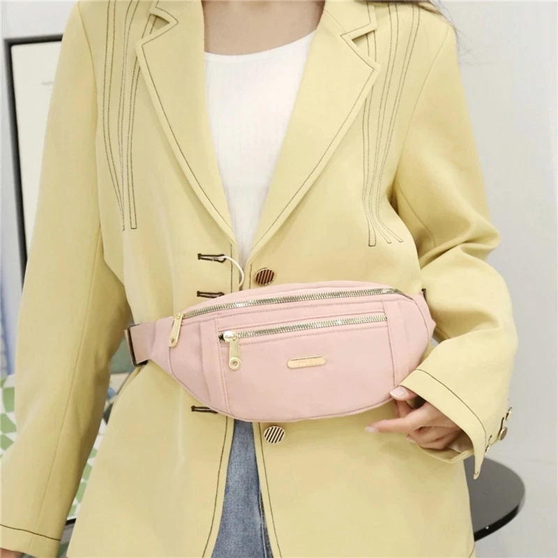 Waist Fanny Pack Male Female For Women Men Bag Shoulder Belt Hip Bum Belly Waterproof Crossbody Cross Body Handbag Kangaroo Lady