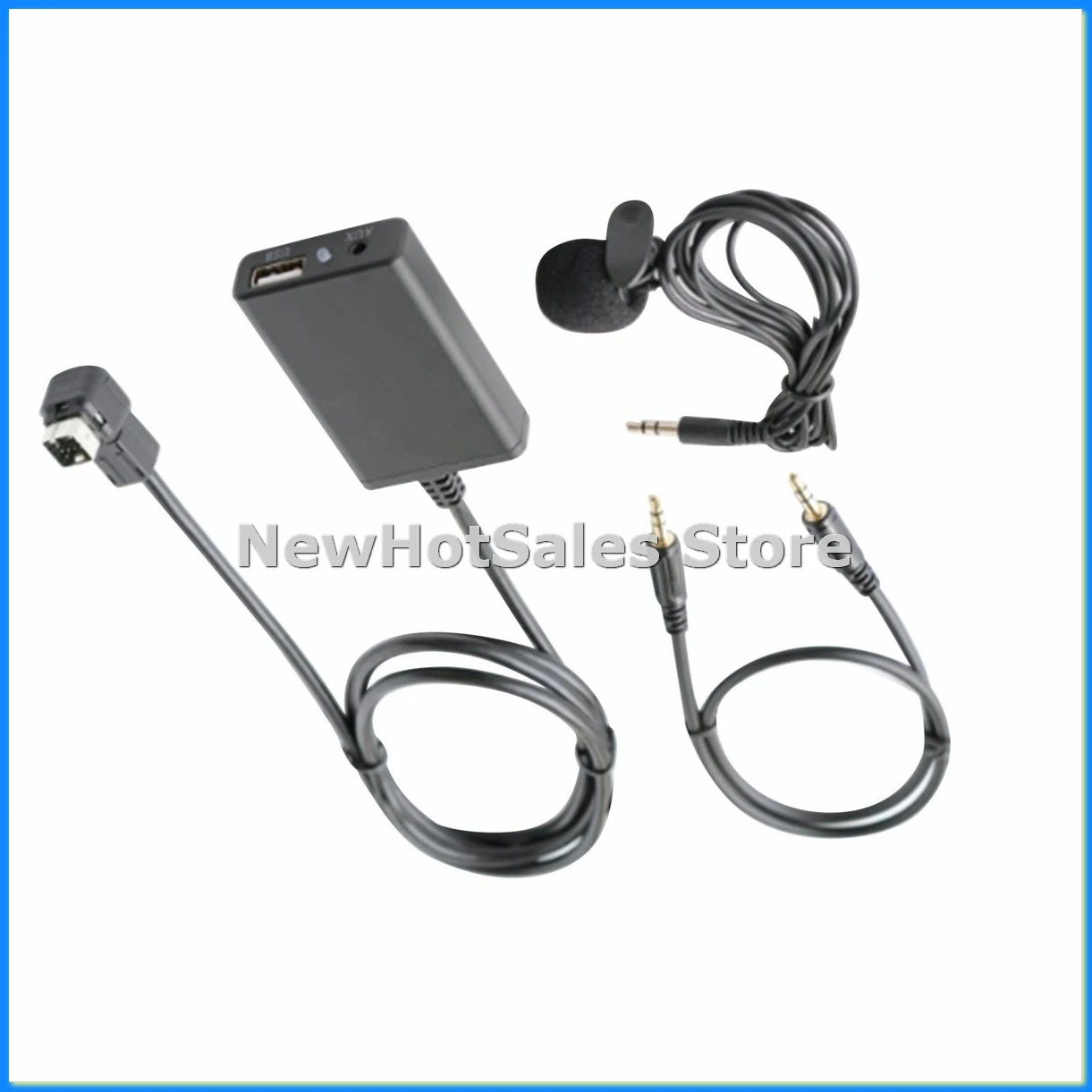 Bluetooth 音楽ハンズフリー車用 AUX アダプター ケーブル PS-2681H PS-2428D 1998-2010-VVBC 用