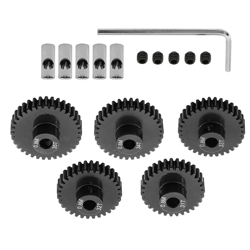 

Комплект шестерен двигателя премиум-класса A 0,8 м для 1/10 RC Rigs Crawler Axial Capra F9 SCX10 III AR45P, детали для обновления оси