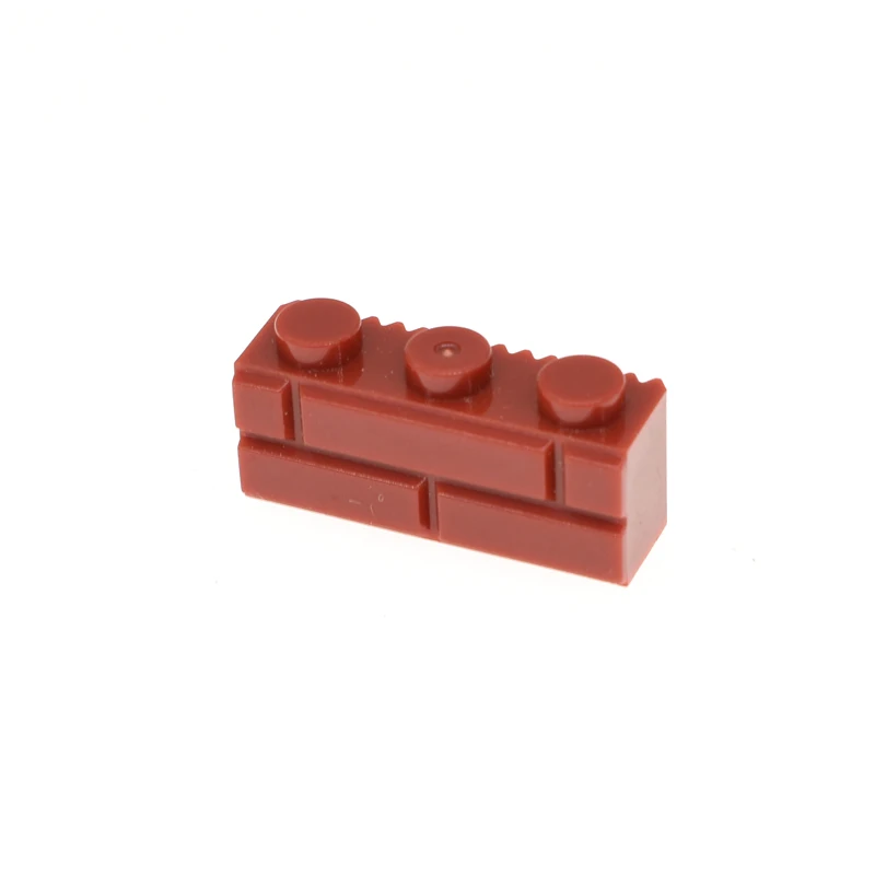 DIY Building Blocks Wall Figures Brick Modified 1x3 Dots with Masonry Profile MOC City Construction Toys Compatible 3622