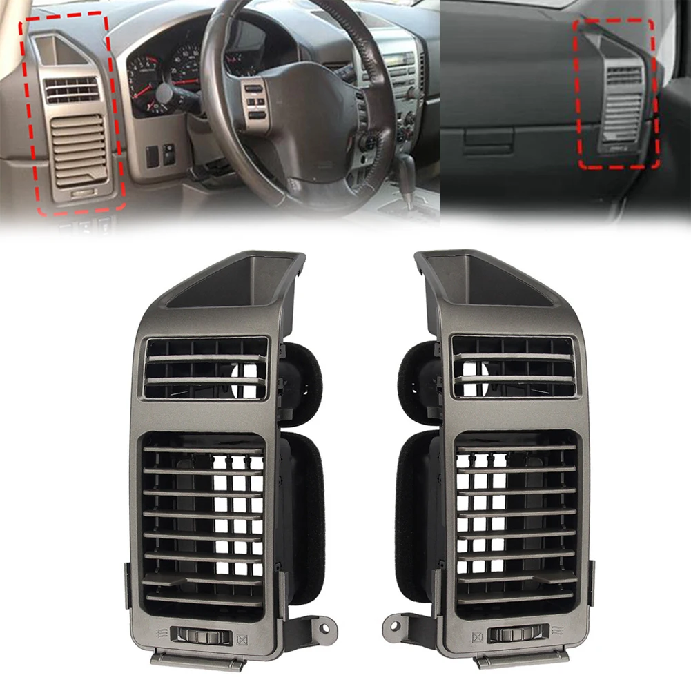 

2pcs AC Vent Grille For Nissan For Armada 2005-06 For Pathfinder 68421-7S000 AC Vent Cover Trim Car Accessories