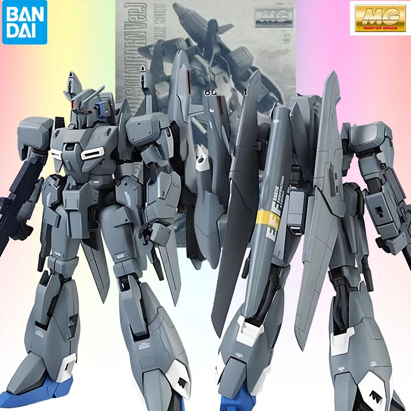 Bandai Original Model Kit Gundam MG MSZ Z Plus A1 Unicorn Ver Anime Action
