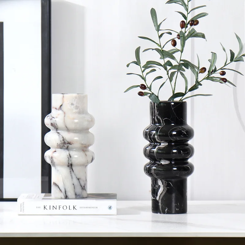 model room sales office living room entrance coffee table desktop soft decoration flower ware creative home decoration