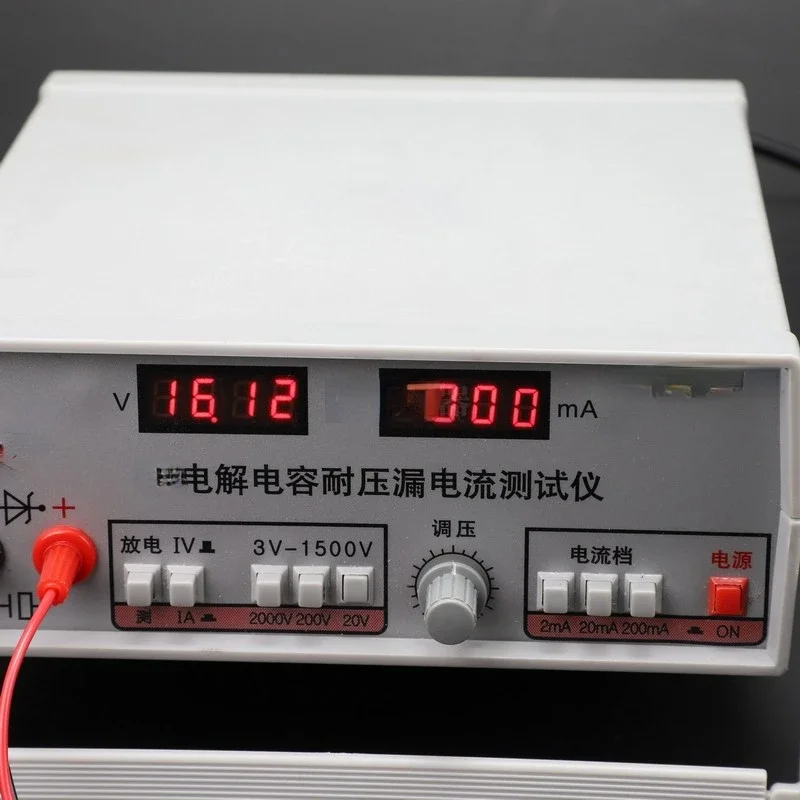 electrolytic capacitor withstand voltage leakage current tester insulation resistance diode voltage stabilization