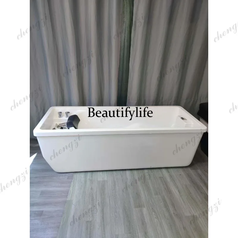 S178 shampoo bath rub back bathtub bed with bed surface bathtub salt bathtub water bed