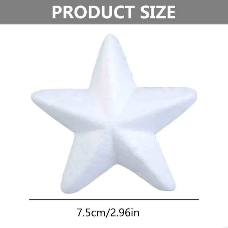 Y51B DIY Modelling Polystyrene Styrofoam Foam Ball for Creative Material White