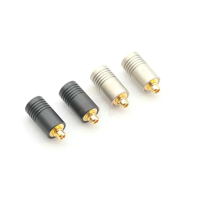 

10 Pairs/Lot Universal MMCX Male Plug Earphone Copper Tellurium Pin Plug Connector For Shure ED5 SE535 Gold Plated MMCX Jack