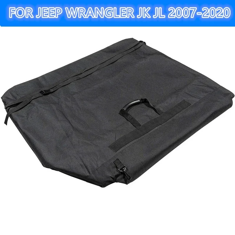 1Pc Freedom Panel Hard Top Storage Bag With Handle For Jeep Wrangler JK JL 2007-2020 Hardtop Panel Carry Protective Case