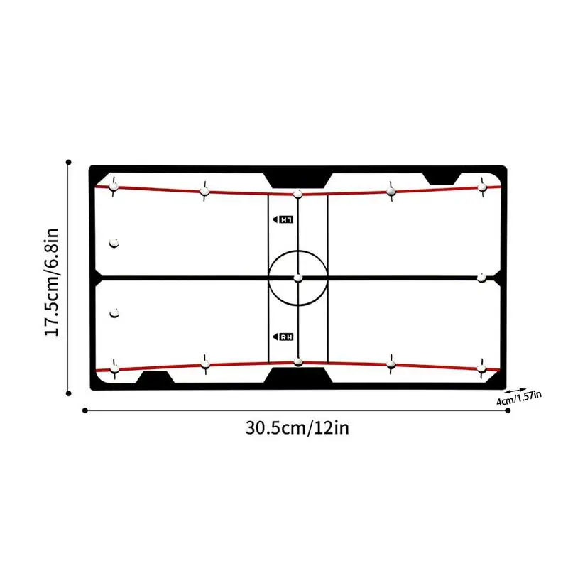 Golf Patented Putting Mirror Training Putting Aids Golf Trainer Tool Swing Training Aids Practice Putting Trainer For Beginners