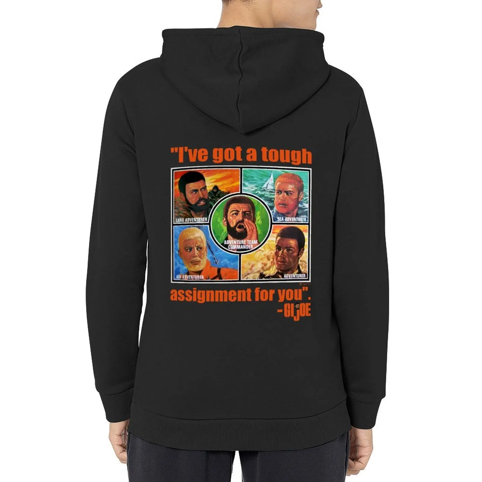 

GI Joe - Tough Assignment Hoodie graphic t shirts men aesthetic clothing korean autumn clothes men clothes hoodie