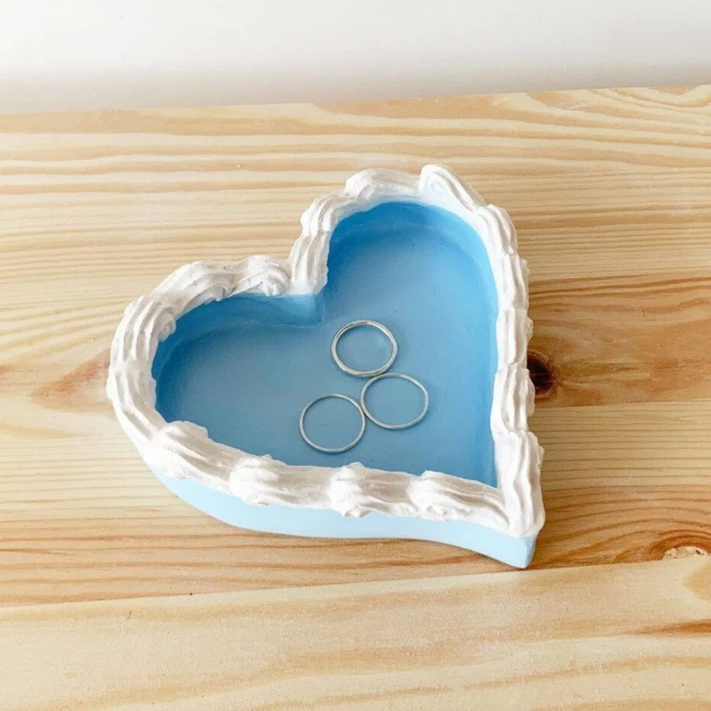 Jewelry Display Tray Elegant Design Multifunctional Organizer Dish Trinket Storage Plate Decorative Tray for Home