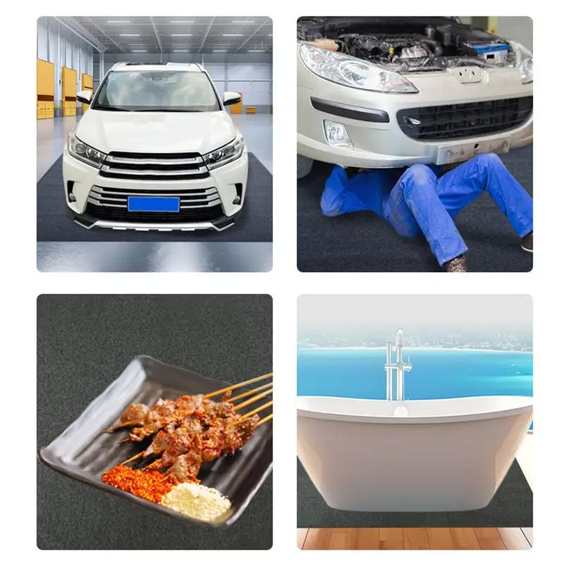 2024Car Maintenance Mat Oil Felt Proof Protective Waterproof Garage Mat Reusable Oil Spill Mat Garage Floor Mat car tools
