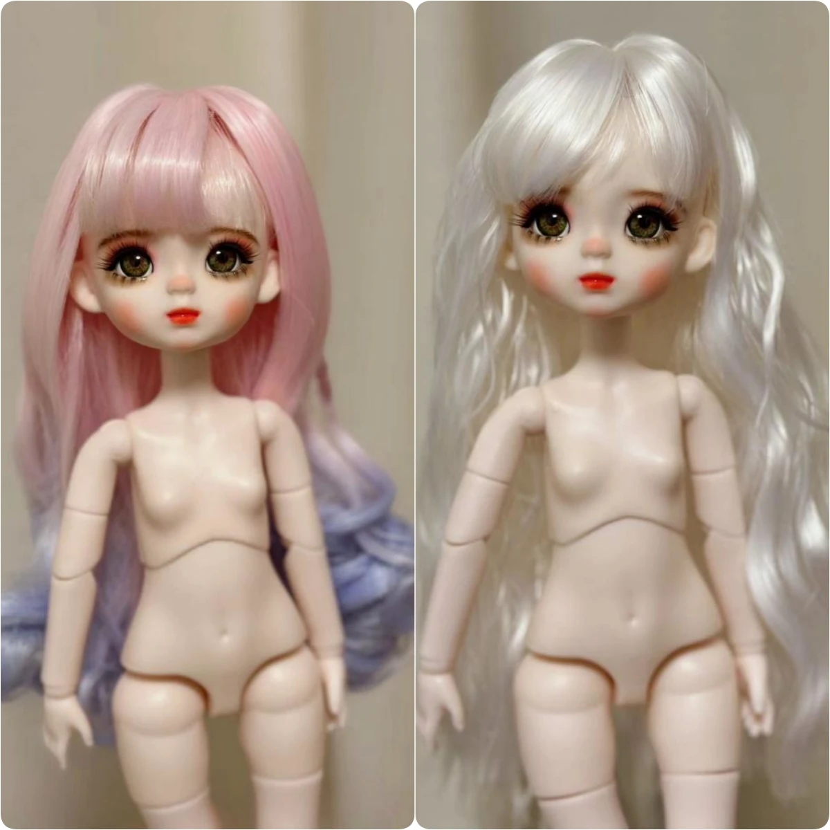 

1/6 BJD Doll Girls' Toys Angel Doll 30cm Handmade Makeup Dolls Daughter Holiday Gift Dolls for Girls