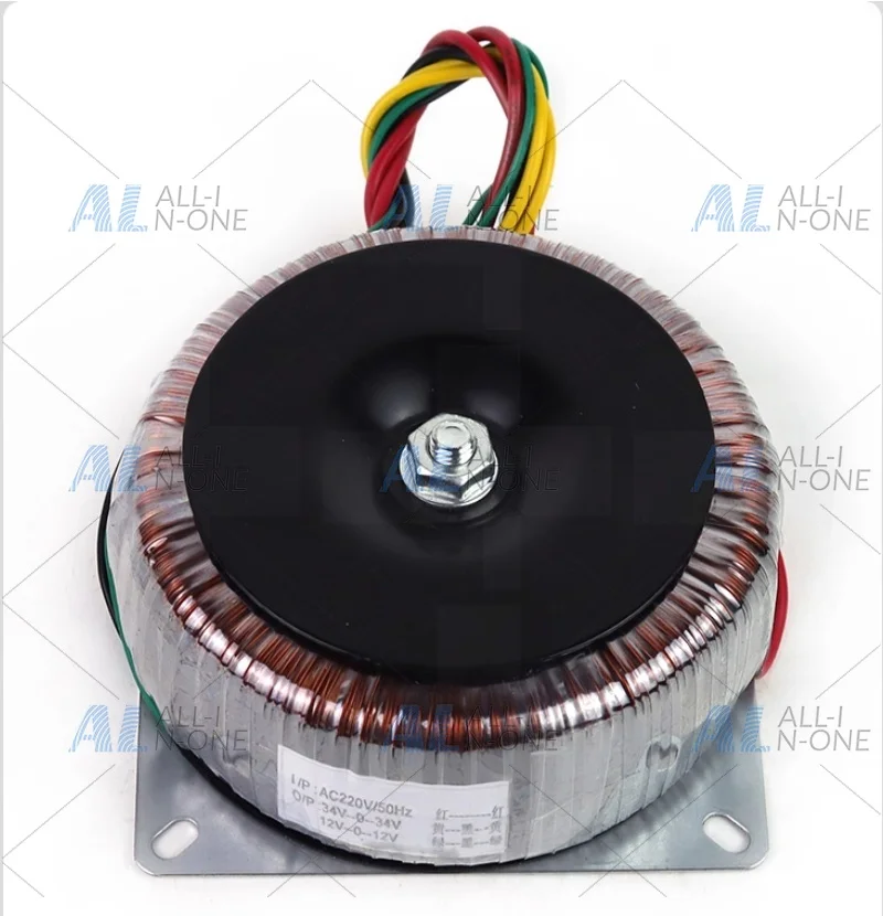 500W AC220V power amplifier toroidal transformer 220V to 24V, 12V, dual 32V, 18V, suitable for HIFI amplifier audio