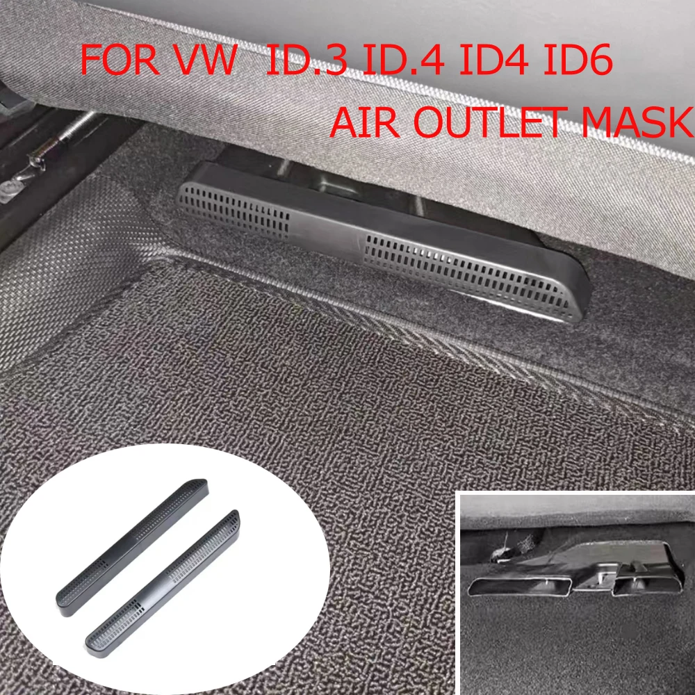 For VW Volkswagen ID.3 ID.4 ID4 ID.6 CROZZ Air conditioning ventilation mask under car seat Protective sticker accessories
