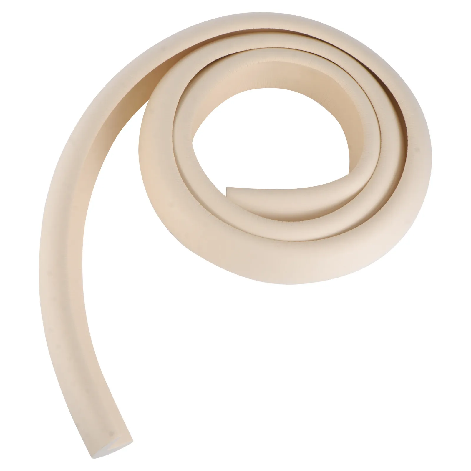 Alfombrilla Antideslizante para Escaleras, 1 Pieza, Color Beige, 2 Metros, Impermeable, Cómoda, de Esponja de Alta Densidad, para el Hogar