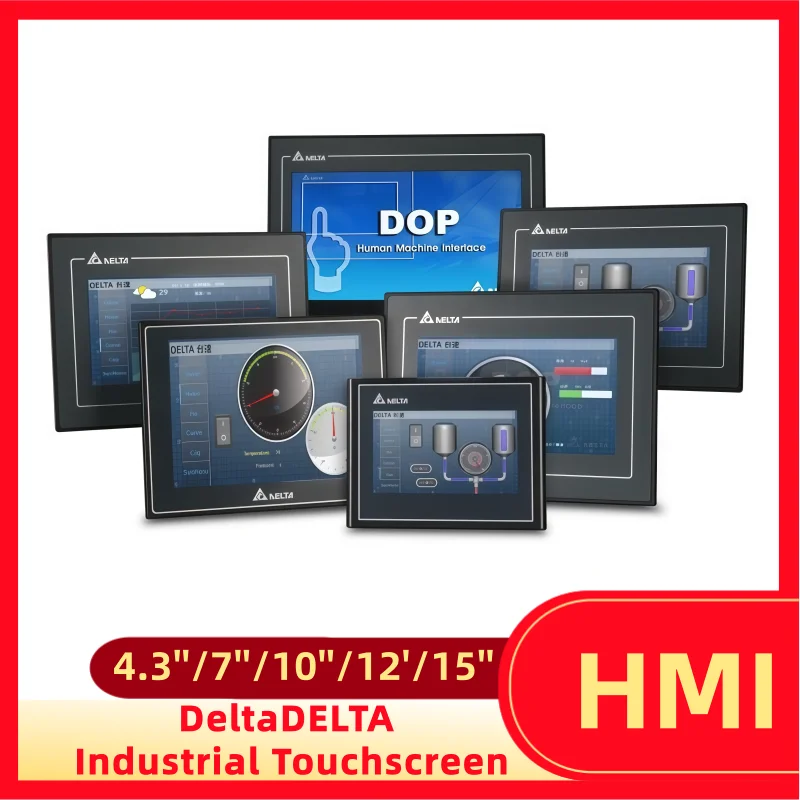 

Delta Human-Machine Interface DOP100 Series 4.3-inch 7-inch 10-inch 12-inch 15-inch Industrial Touchscreen DOP107/110