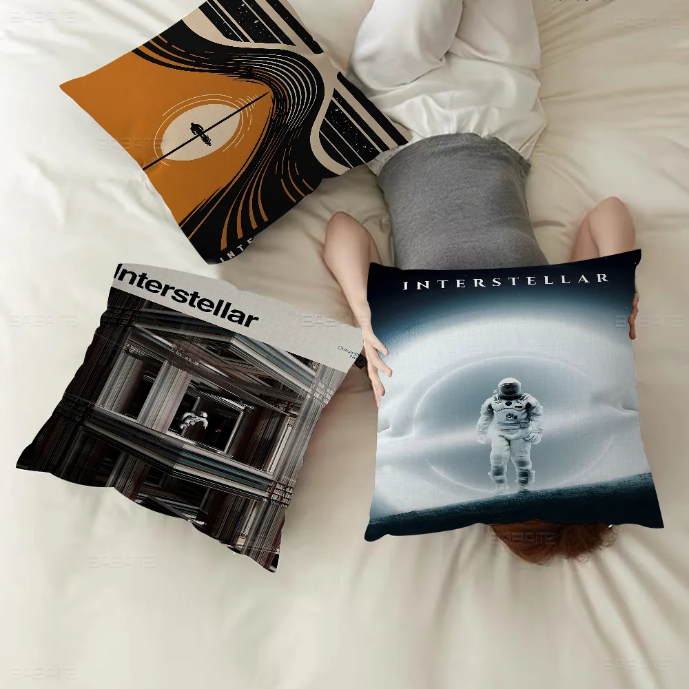 

Interstellar Classic Sci-Fi Movie Personalized Picture Text Home Decorative Pillows Household Gifts 45x45cm