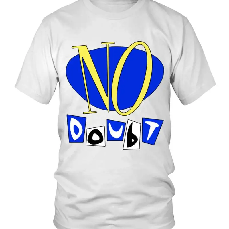 

Классическая хлопковая футболка No Doubt Gwen Stefani Rock Concert Music