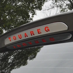 for Volkswagen Toureg 2011 2012 2013 2014 2015 2016 2017 2018 stainless steel Car rear brake light decorative sticker