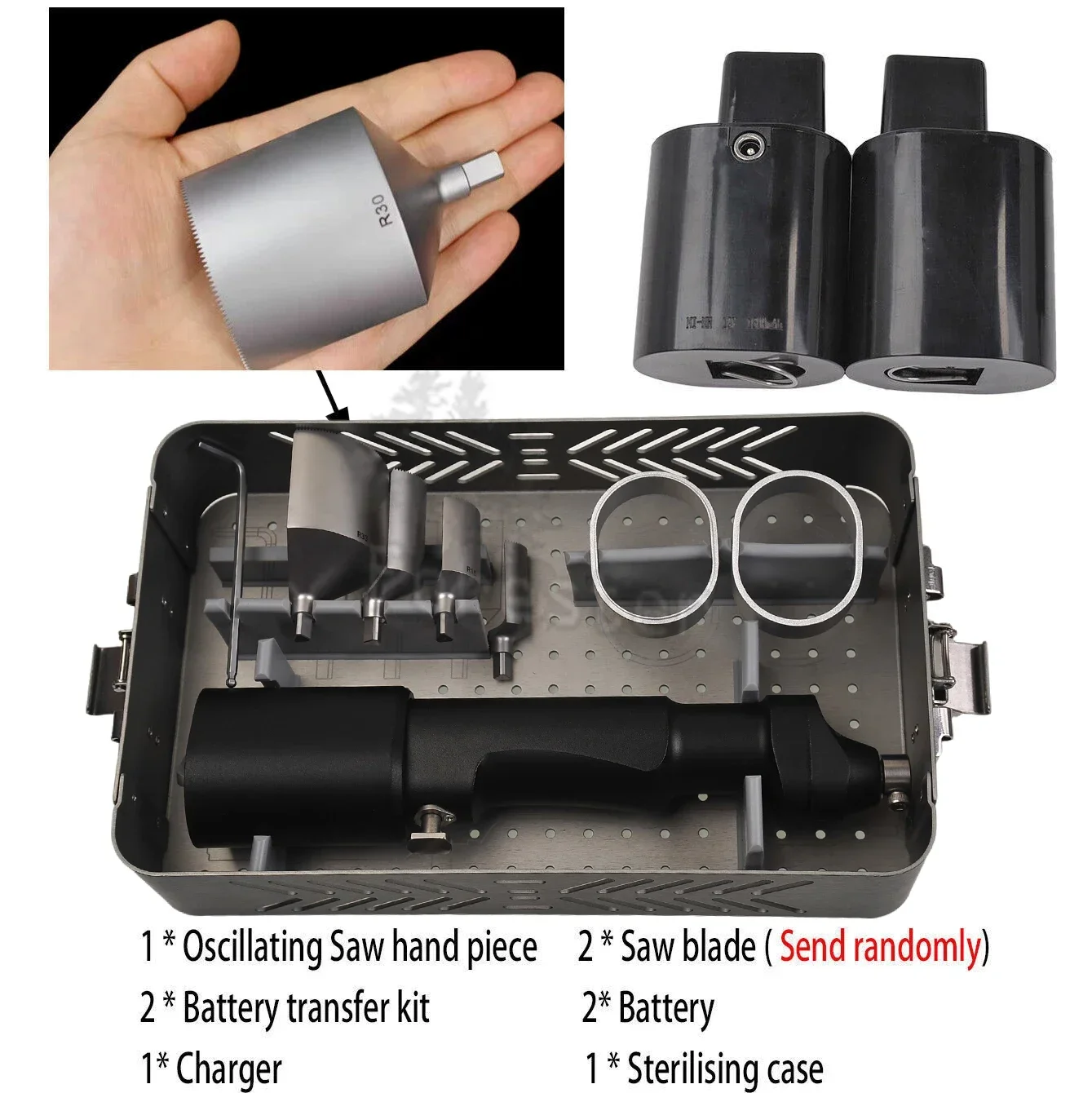 Electric Power Bone Saw orthopedi TPLO Saw Veterinary Instruments Oscillating Saw orthopedis Power Tool