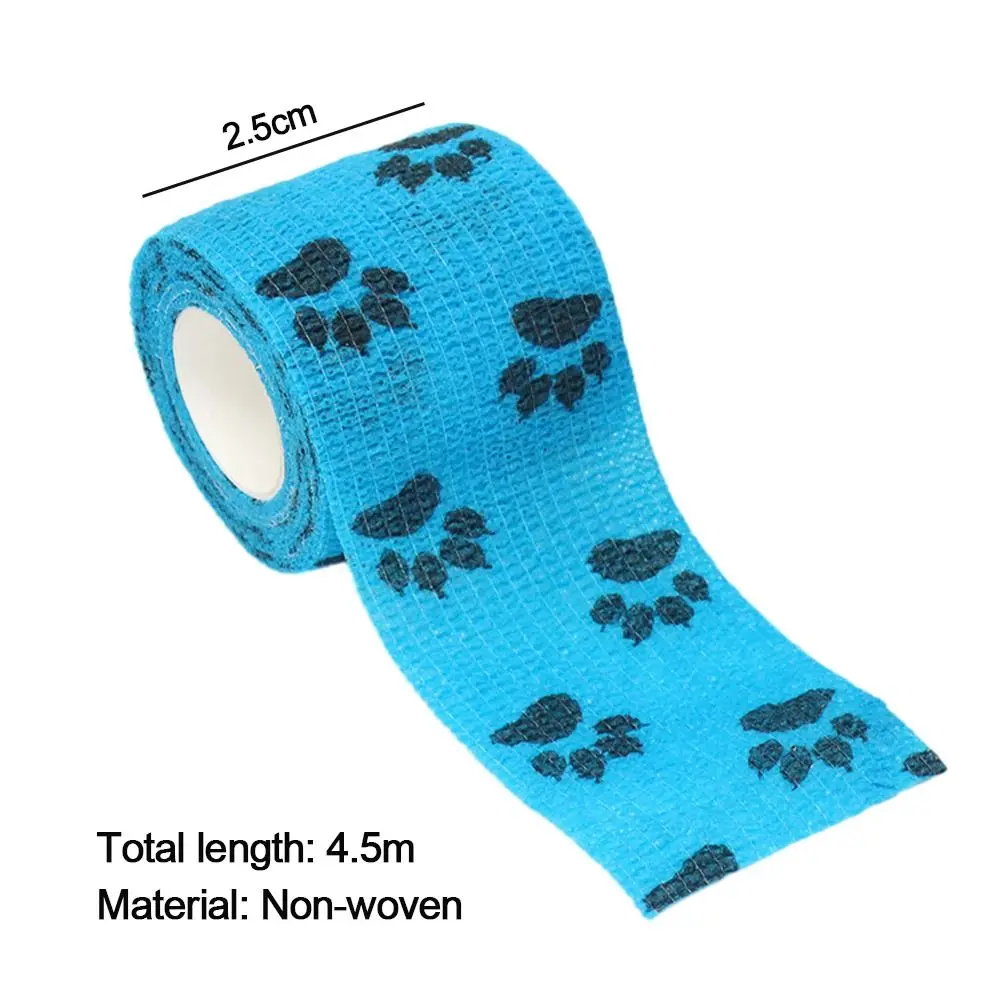 8Pcs 4.5m Colorful Sport Self Adhesive Non-woven  Elastic Bandage Wrap Tape For Knee Support Pads Finger Ankle Palm Shoulder