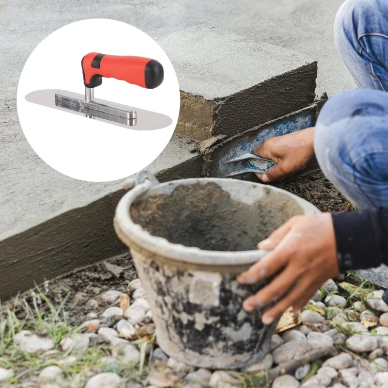 77JA สแตนเลสฉาบเกรียงฉาบปูนปลาสเตอร์ Finishing Wall พื้นกระเบื้องเกรียงฉาบปูนช่างก่ออิฐเครื่องมือก่อสร้าง
